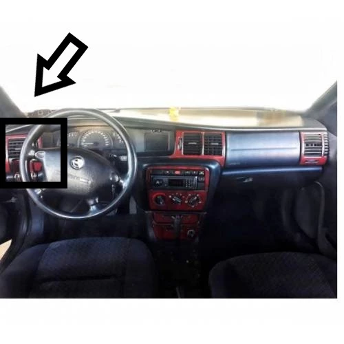 Opel Vectra B Sol Kalorifer Muzulu Izgarası - Resim 2