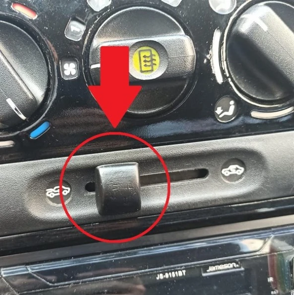 Opel Tigra A Hava Sirkülasyon Düğmesi - Resim 2