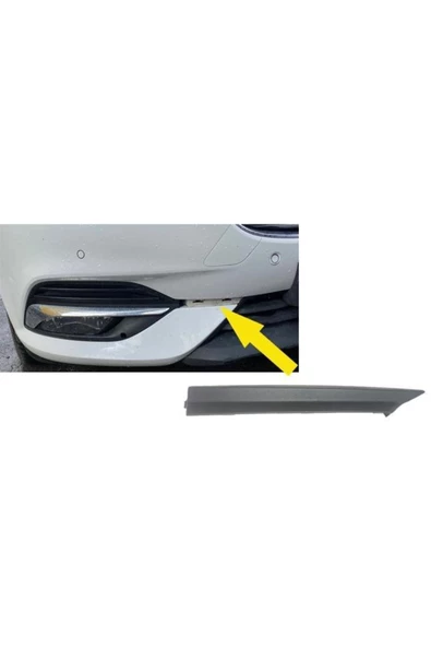Opel Insignia B Ön Tampon Sağ Sis Kapağı Yan Çıtası 2017 -