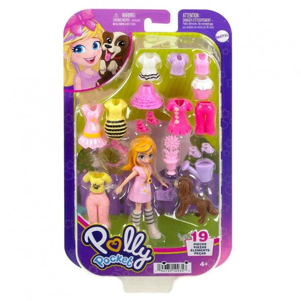 Polly Pocket Farklı Kombin Eğlencesi HKV88 HKV89 Lisanslı Ürün