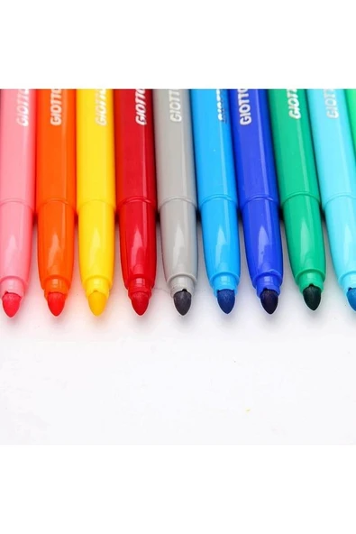 Giotto Turbo Maxi 24'lü Keçeli Boya Kalem Seti / 455000 - Resim 3