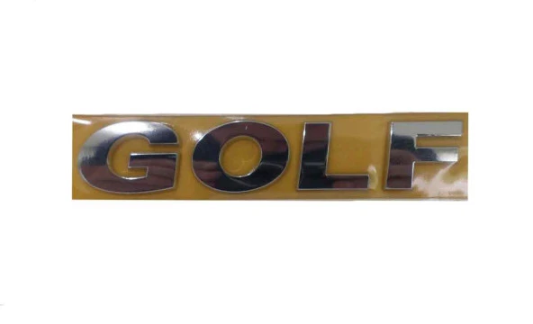 Volkswagen Golf Arka Bagaj Yazısı 2009 Ve Sonrası 5k0853687a739 Krom Kaplama