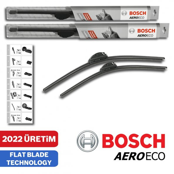 Citroen C3 Muz Silecek 2010-2015 Bosch Aeroeco