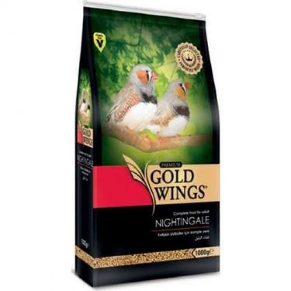 Gold Wings Premium Finch Hint Bülbül Yemi 1kg x 6 Adet