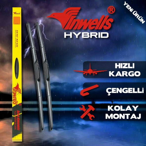 Ssangyong Korando İnwells Hybrid Silecek Takımı 2011-2015