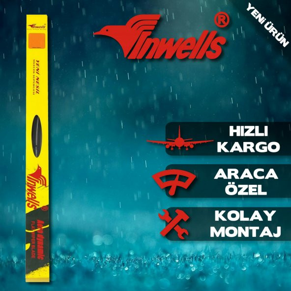 Daihatsu Terios İnwells Muz Silecek Takımı 2006-2012 ürün görseli