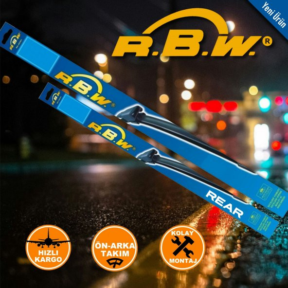 Bmw F20-F21 Ön Arka RBW Muz Silecek Takımı 2012-2017