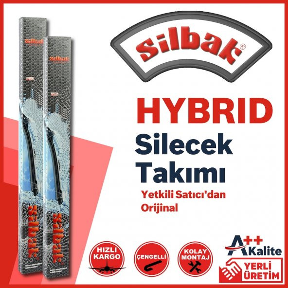 Hyundai İ10 Silbak Hybrid Silecek Takımı 2008-2015