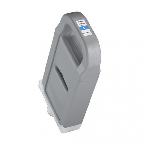 PlotterSarf Canon PFI-706 C (Cyan) Mavi Plotter Orijinal Mürekkep Kartuş 700 ml. (6682B001) - Resim 2