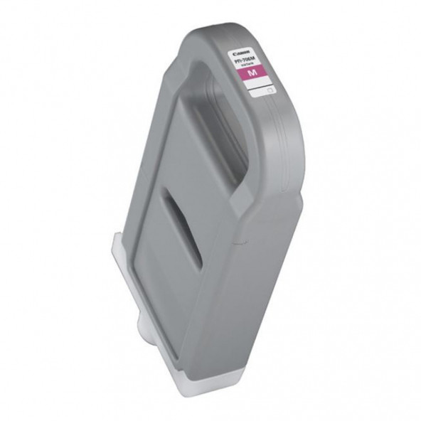 PlotterSarf Canon PFI-706 M (Magenta) Kırmızı Plotter Orijinal Mürekkep Kartuş 700 ml. (6683B001) - Resim 2
