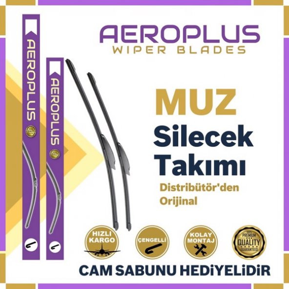 Aeroplus Honda Hr-V Muz Silecek Takımı 2015-2020