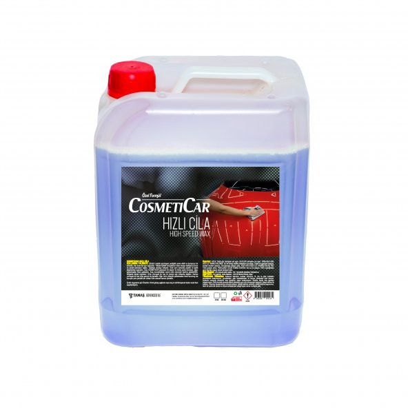 Cosmeticar 5Kg Lastik Parlatıcı ve 5Kg Hızlı Cila Wax ve Lastik Parlatıcı Uygulama Süngeri 3 Parça Set - 3