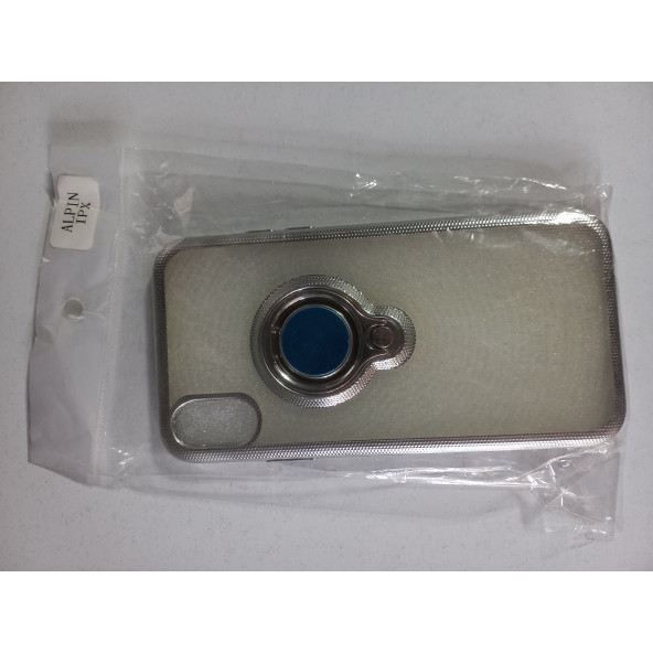 ASLANTİC İPHONE X YÜZÜKLÜ SLİKON KILIF - 1