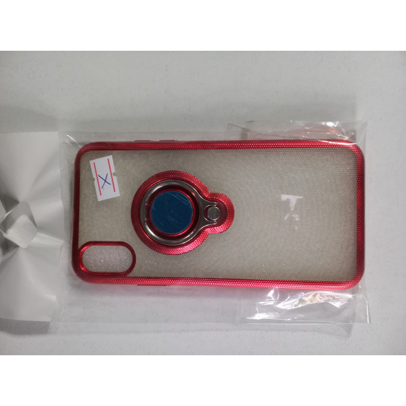 ASLANTİC İPHONE X YÜZÜKLÜ SLİKON KILIF - 4