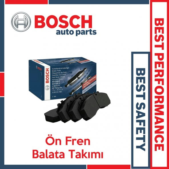 Fiat Egea 2015-2020 Bosch Ön Fren Balatası