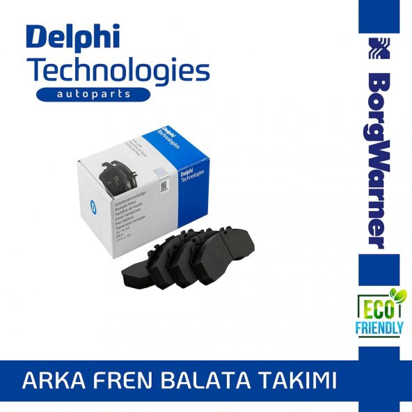 Corolla 1.6 Vvt-i 2001-2007 Delphi Arka Fren Balatası