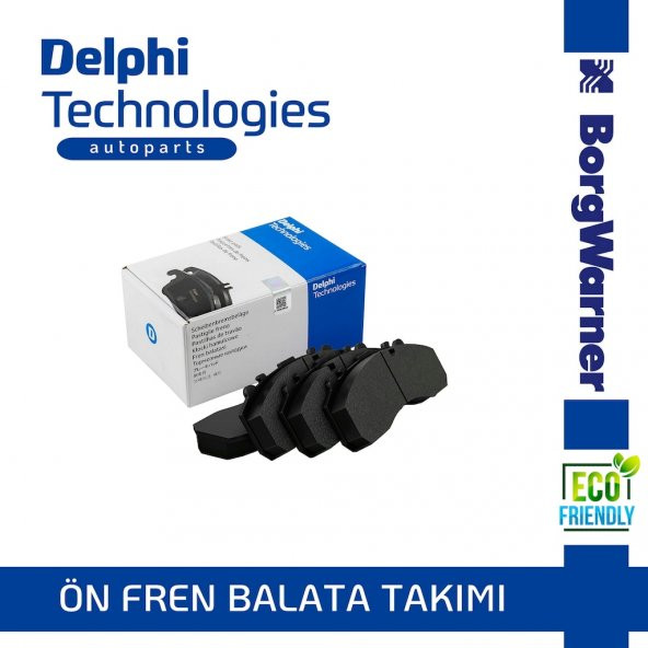 Renault Kadjar 2015-2018 Delphi Ön Fren Balata Takımı