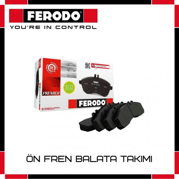 Dacia Sandero 2012-2020 Ferodo Ön Fren Balata Takımı