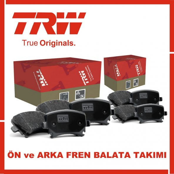 Renault Megane 2 2003-2010 TRW Ön ve Arka Fren Balatası