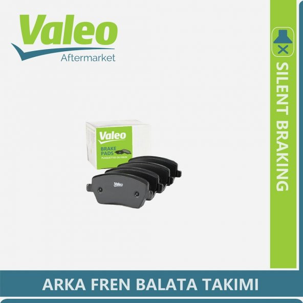 Renault Megane 2 2003-2010 Valeo Arka Fren Balatası