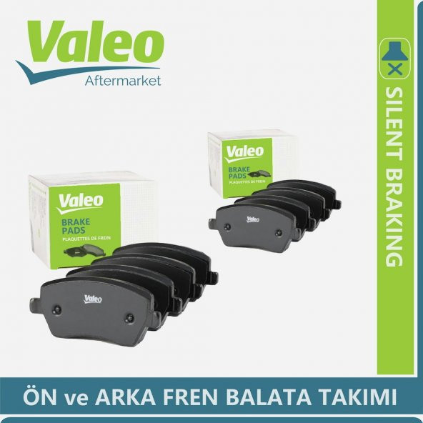 Nissan Qashqai 2013-2019 Valeo Ön ve Arka Fren Balatası