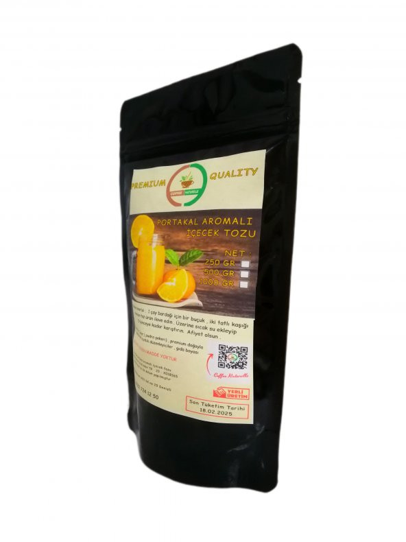 Portakal Aromalı İçecek Tozu Oralet - 1 kg - 1000 Gr - 3