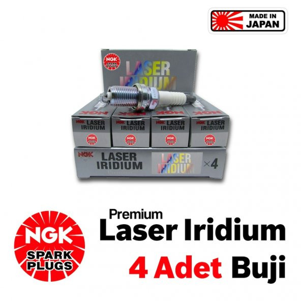 Lada Vega 1.6 2000-2012 NGK İridyum Buji 4 Ad Made in JAPAN