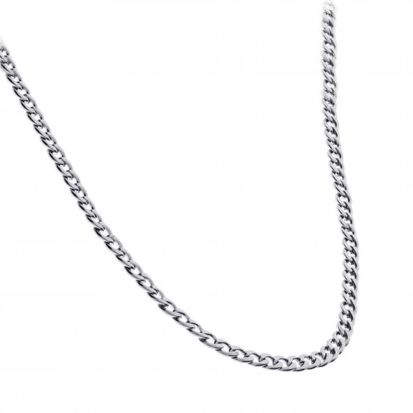 Pigado Paslanmaz Çelik Geçme Zincirli Unisex Kolye 65 cm - 3