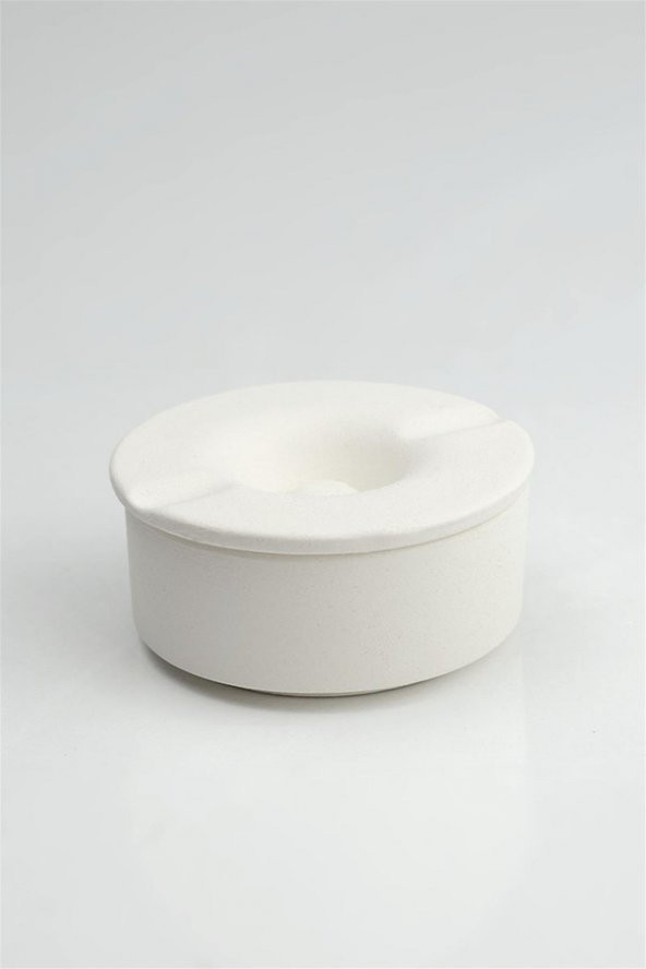 Küçük Küllük - Seramik Bisküvi (Ham Ürün) - Resim 2