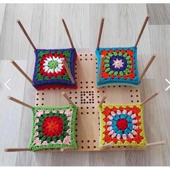 Ahşap Motifmatik Tahtası 30x30 Cm