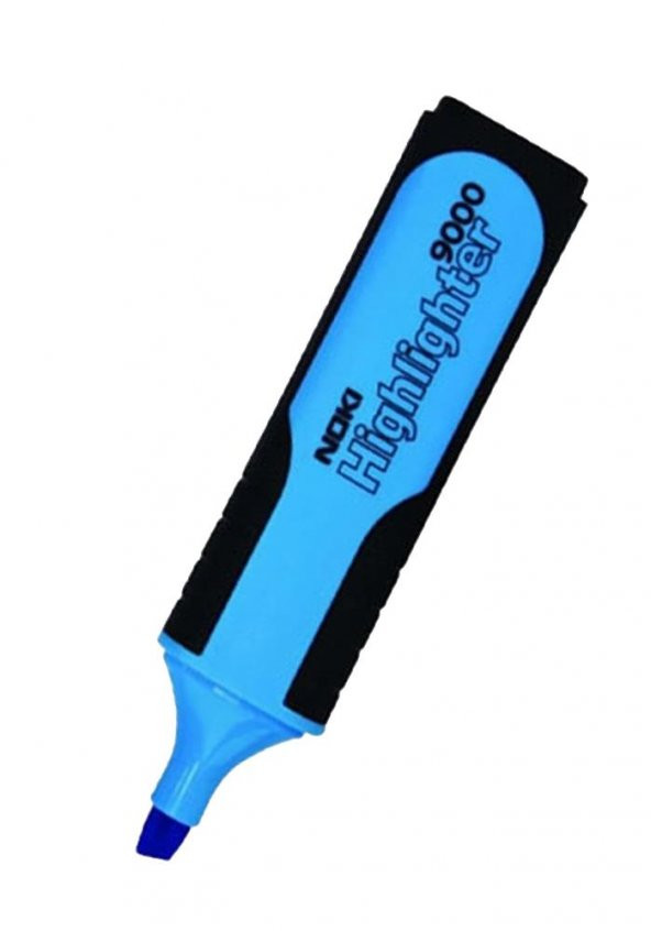 Fosforlu İşaret Kalemi Mavi Doldurulabilir 2 Adet ve Mürekkebi 30ml 1 Adet Fosforlu Neon Kalem - 3