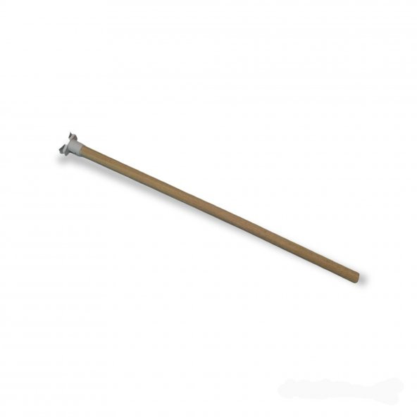 Başlıklı (10mm) Tahta Tünek 30cm Uzunluğunda 10Adet - 2