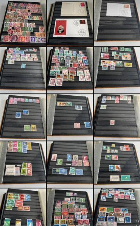 Avrupa Pul Koleksiyonu Albümü 640 Adet - Yabancı Pul A-004 ürün görseli