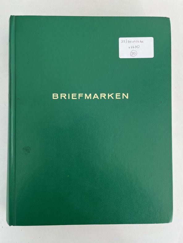 Almanya Pul Koleksiyonu Albümü 1680 Adet - Yabancı Pul A-025 - Resim 2