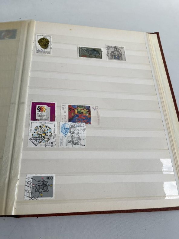 Almanya Pul Koleksiyonu Albümü 1970 Adet - Yabancı Pul A-012 - 7
