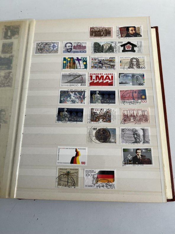 Almanya Pul Koleksiyonu Albümü 1970 Adet - Yabancı Pul A-012 - 11