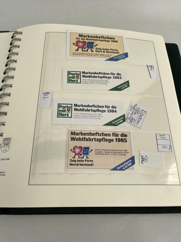 Almanya Pul Koleksiyonu Albümü 650 Adet - Yabancı Pul A-073 - 3