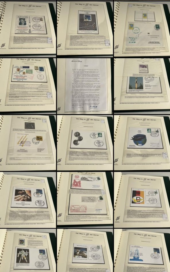 Almanya Pul Koleksiyonu Albümü 380 Adet - Yabancı Pul A-075 ürün görseli