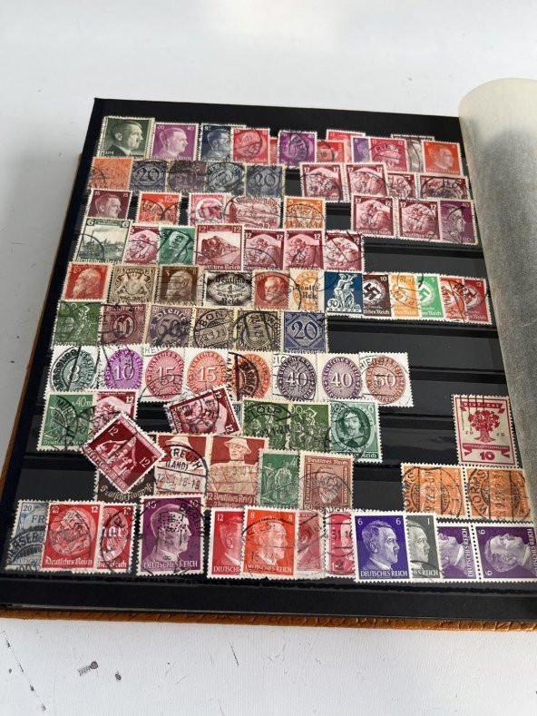 Avrupa Pul Koleksiyonu Albümü 640 Adet - Yabancı Pul A-004 - Resim 9