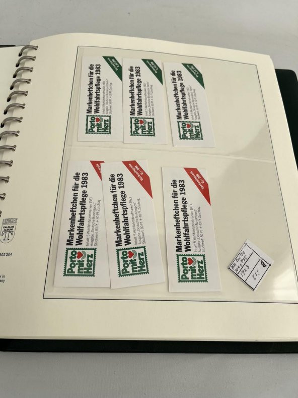 Almanya Pul Koleksiyonu Albümü 650 Adet - Yabancı Pul A-073 - 4