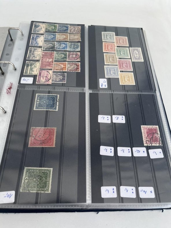 Ülkeler Pul Koleksiyonu Albümü 670 Adet - Yabancı Pul A-058 - 8