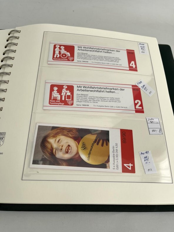 Almanya Pul Koleksiyonu Albümü 650 Adet - Yabancı Pul A-073 - 6