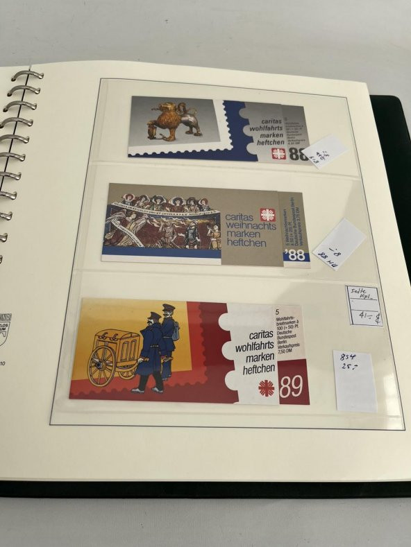 Almanya Pul Koleksiyonu Albümü 650 Adet - Yabancı Pul A-073 - 7