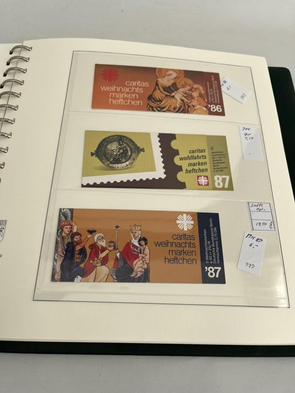 Almanya Pul Koleksiyonu Albümü 650 Adet - Yabancı Pul A-073 - 8