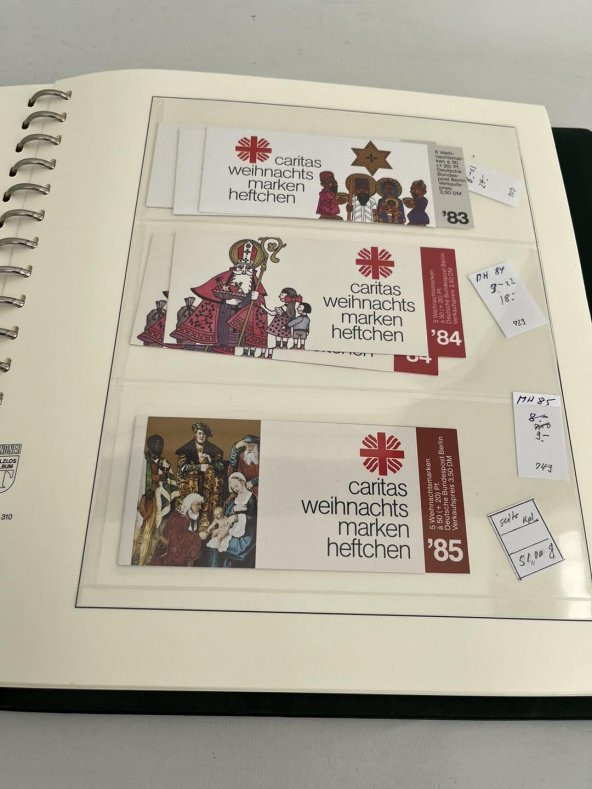 Almanya Pul Koleksiyonu Albümü 650 Adet - Yabancı Pul A-073 - 9