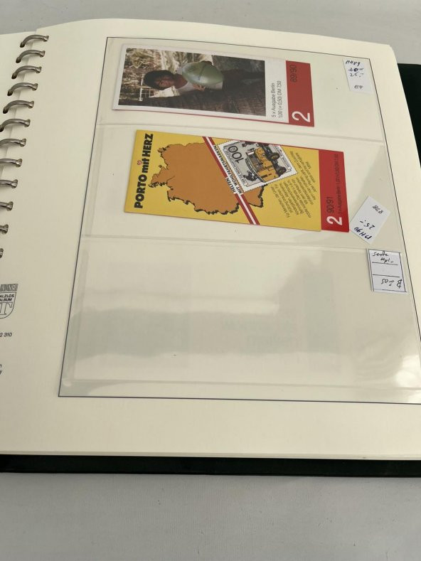 Almanya Pul Koleksiyonu Albümü 650 Adet - Yabancı Pul A-073 - 10