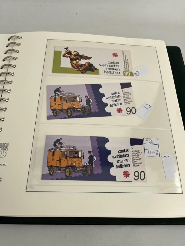 Almanya Pul Koleksiyonu Albümü 650 Adet - Yabancı Pul A-073 - 11