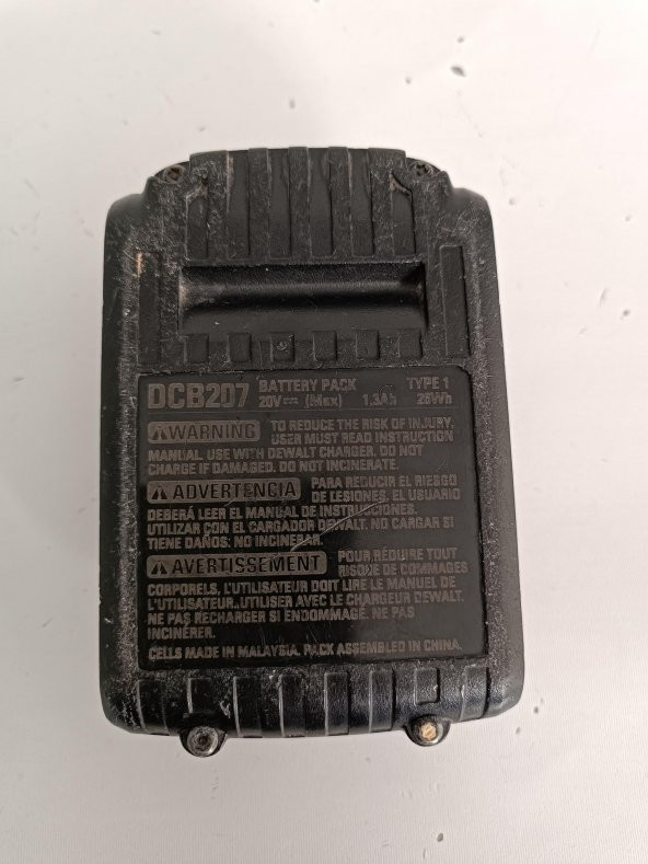Dewalt 20V 1.3Ah Li-ion Akü DCB207 2.El - 4