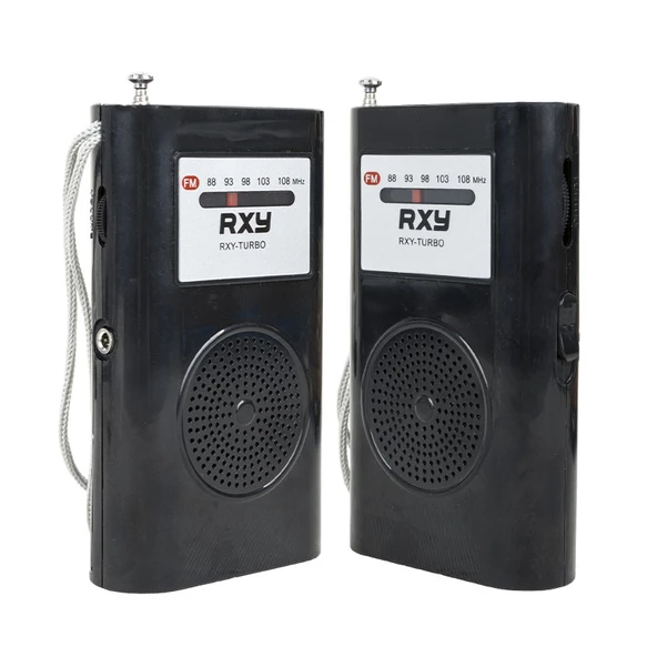 Roxy RXY-Turbo Cep Tipi Pilli Mini Analog Fm Radyo