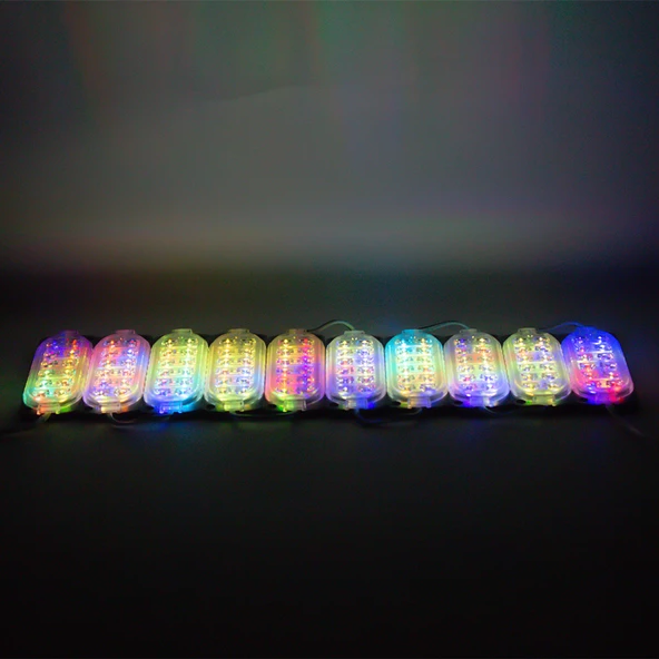POWERMASTER MODÜL LED 24V 1.2W PARLAK YANIP SÖNEN RGB 2835 - 2
